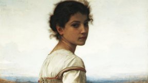 섬세한 붓질로 태어난 목가적 ‘맨발의 소녀’