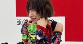 나나, 단발 변신…감각적 겨울 패션 완성