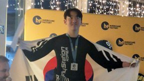 실내스카이다이빙 유망주 16세 차설민, 유럽서 은메달