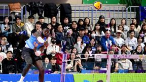 ‘사자보이즈’ 변신 신영석, 123km 때린 베논…화려하게 돌아온 프로배구 올스타전