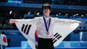 1위와 0.11점 차… ‘피겨 프린스’ 차준환, 올림픽 전초전서 銀