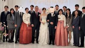 임신 남보라, 여동생 결혼식서 덩실덩실…13남매 장녀 존재감