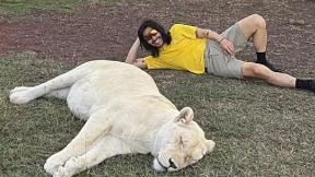 “잠자는 사자 건드려”…노홍철, 아프리카서 간담 서늘 근황