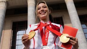 美서 일상 보내는 ‘中 귀화’ 구아이링, 먹튀 논란에 “조국 위해 뭘 했나”