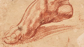 할머니에게 물려받은 ‘미켈란젤로 발 스케치’ 진품이었다…337억에 낙찰