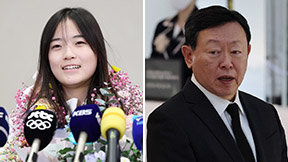 최가온 “가장 힘들 때 도와주신 신동빈 회장님께 감사”