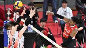 여자배구 페퍼저축, 창단 첫 탈꼴찌…‘11연패’ 정관장 최하위 확정