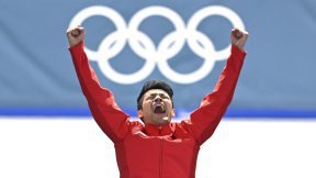 中 간판 닝중옌, 빙속괴물 美 스톨츠 잡았다