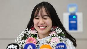 유승은, 동메달 걸고 금의환향…“다음 올림픽 위한 동력”