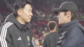 이병헌-손흥민, LA그라운드서 손잡았다…“한국 전설들 만남”