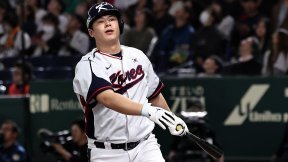 ‘11년 307억’ 초대형 계약 터뜨린 노시환, WBC 연습서도 ‘투런’ 축포