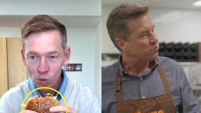 “새 모이 먹듯 한 입”…맥도날드 CEO 영상 밈 됐다, 버거킹도 가세