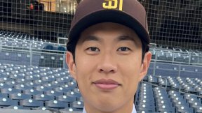 샌디에이고 송성문, MLB 시범경기 첫 홈런…131m 대형 아치