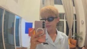 임영웅, 파격 금발 변신…180도 달라진 분위기