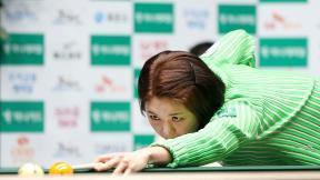 ‘당구여제’ 김가영, 천적 정수빈 꺾고 ‘왕중왕전’ 8강행…차유람과 격돌