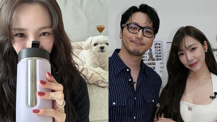 티파니 왼손 약지에 반지 ‘반짝’…변요한과 신혼 근황