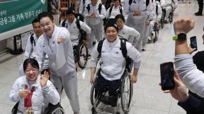 패럴림픽선수단 귀국… 설상 김윤지 MVP에