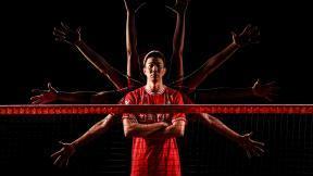 세월의 공격도 블로킹… 불혹에도 ‘천수배구’