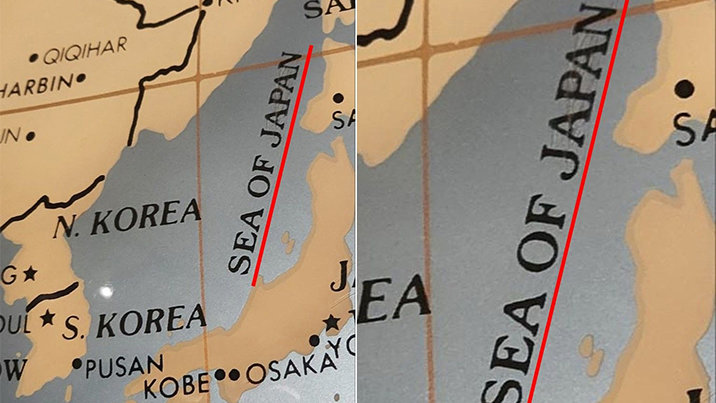 英 그리니치 천문대, ‘동해’ 아닌 ‘일본해’ 표기
