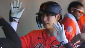 ‘바람의 손자’ 이정후, MLB 마지막 시범경기서 첫 홈런 ‘쾅’