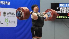 ‘역도요정’ 박혜정 172㎏ ‘번쩍’…여자 86㎏ 이상급 용상 한국신기록