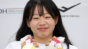 장애 뛰어넘은 꿈 “4년뒤엔 계주 도전”