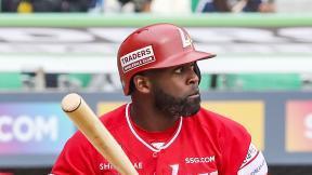 ‘에레디아 결승타’ 공동 선두 SSG, 롯데 5연패 몰고 3연승