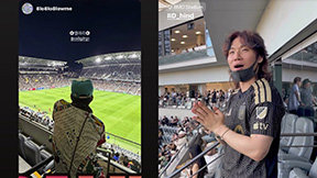 빅뱅 지드래곤·대성, LA 경기장서 손흥민 경기 직관…경기장서 인사도