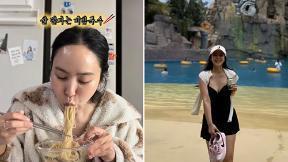 ‘8kg 감량’ 박지윤 다이어트 식단…‘살 덜 찌는 국수’ 맛은?