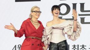 메릴 스트립·앤 해서웨이 “韓 와서 기뻐…별마당 도서관 가고파”