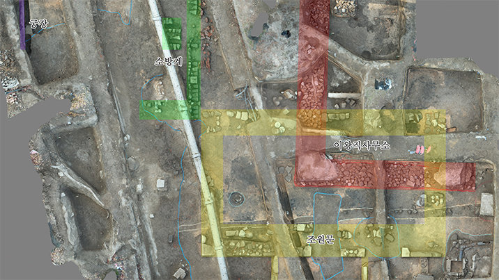 일제강점기 사라진 덕수궁 중문 ‘조원문’ 흔적 첫 확인
