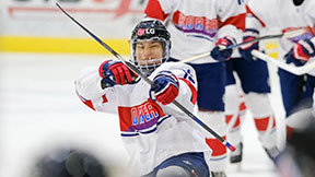 한국 여자 아이스하키, 라트비아에 7-6 대역전승…세계선수권 첫 승