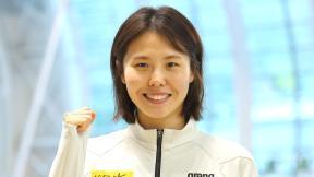 8년만에 출격 접영 여제 “수영할 수 있어 행복”