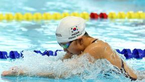 ‘국내 女평영 최강자’ 박시은, 동아수영대회 3관왕 달성
