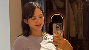 남보라, 만삭 D라인 공개 “자연주의 출산 준비…운동·식단 병행”