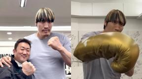 최홍만 옆 ‘미니미’ 된 마동석…펀치 위력에 “오우” 깜짝