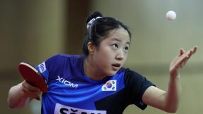 어느덧  언니된 ‘삐약이’ 신유빈 “책임감 알 거 같다…언니들처럼 좋은 선수 될 것”