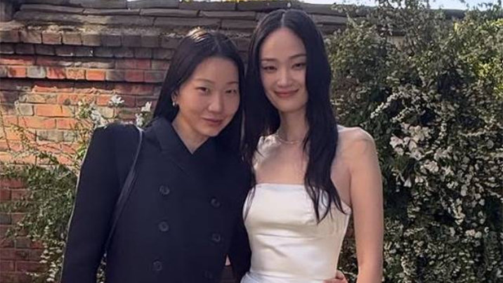 극비 스몰웨딩 모델 신현지 결혼식 공개 “너 예쁘더라”