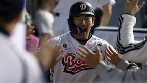 스트레스로 3㎏ 빠진 안재석 “홈런보다 호수비가 더 기뻤어요”