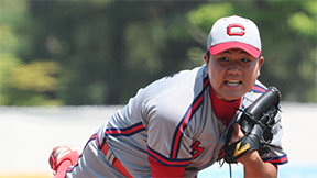 김지율 105구 8⅓이닝 무실점 완벽투 앞세운 충암고, 대구상원 4-0 꺾고 4강행[황금사자기]