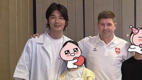 기성용 딸 시온, 벌써 이렇게 컸네…제라드와 찰칵