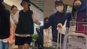 배용준·박수진, 싱가포르 공항서 포착…박신혜·최태준 부부도