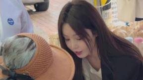 남규리, 노숙인 시설서 빨래·청소·배식 “진심 다해 봉사”