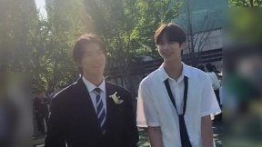 류진 아들 찬형, 동생 찬호와 졸업식 투샷…모델급 피지컬 ‘훈훈’