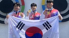 한국 사격, 주니어세계선수권 25m 권총 남자 단체전 우승