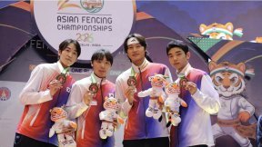 펜싱 남자 사브르, 아시아선수권 단체전 정상…여자 플뢰레는 銅