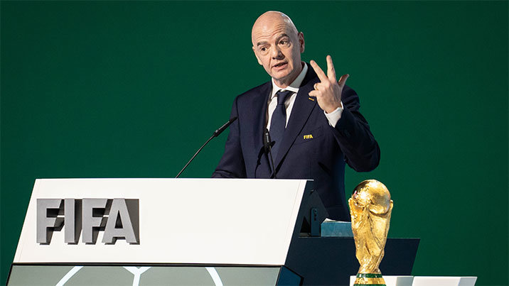 FIFA 회장 “2030부터 월드컵 본선 참가국 64개국 확대 검토”