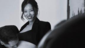 45세 김민경, 만삭 D라인 화보 공개…남편과 첫 가족사진
