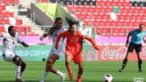 여자축구, U20 월드컵서 가나에 1-3 패배…조별리그 1무1패