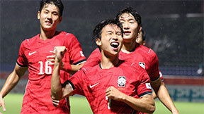 ‘엄지성 해트트릭’ AG 태극전사 카타르에 4-1 완승